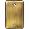 Franklin Brass Rounded Corner Single Blank Wall Plate, Available in Multiple Colors