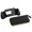 Black, variant on WIND LAND Handheld Gaming Case with Plastic Grip Handle Accessory