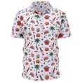 thumbnail image 4 of Mens Polo Shirt Printed Comfortable Short Sleeve Casual Full Funny Graphic Vacation Mens T-Shirts, 4 of 4