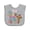 AC-Heather Grey, variant on Inktastic No Bunny Loves Me Like Jesus Easter Christian Boys or Girls Baby Bib
