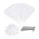 thumbnail image 1 of Campanas de jardín para plantas, protectores reutilizables para plantas, fáciles de r, protegen contra heladas y congelación, cubiertas plegables 20 piezas, 1 of 8