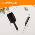 thumbnail image 4 of Hair Brush Set with Paddle Hair Brush and Rat Tail Comb, Detangling AntiStatic Styling Tools for All Hair Types, 4 of 4