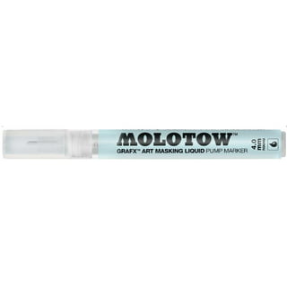  Molotow GRAFX Masking Fluid Pump Marker, 2mm, 1 Each (728.001)  : Tools & Home Improvement