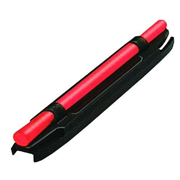 HIVIZ Narrow Magnetic Fiber Optic Shotgun Sight with Red Light Pipe