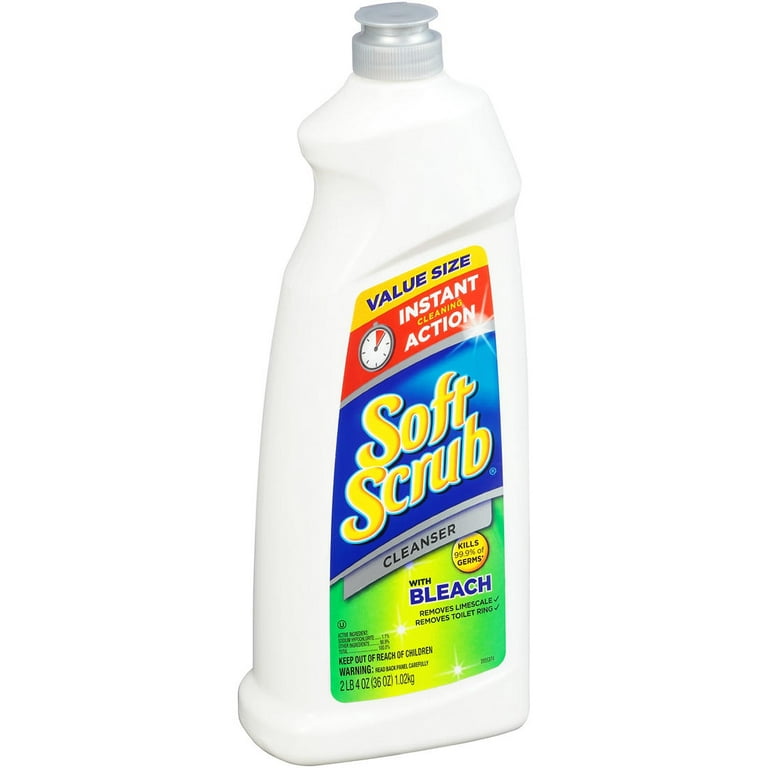  Product of Soft Scrub with Bleach Cleanser, 36 oz., 3