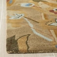 thumbnail image 6 of SAFAVIEH Soho Ivy Floral Wool Runner Rug, Beige/Multi, 2'6" x 8', 6 of 7