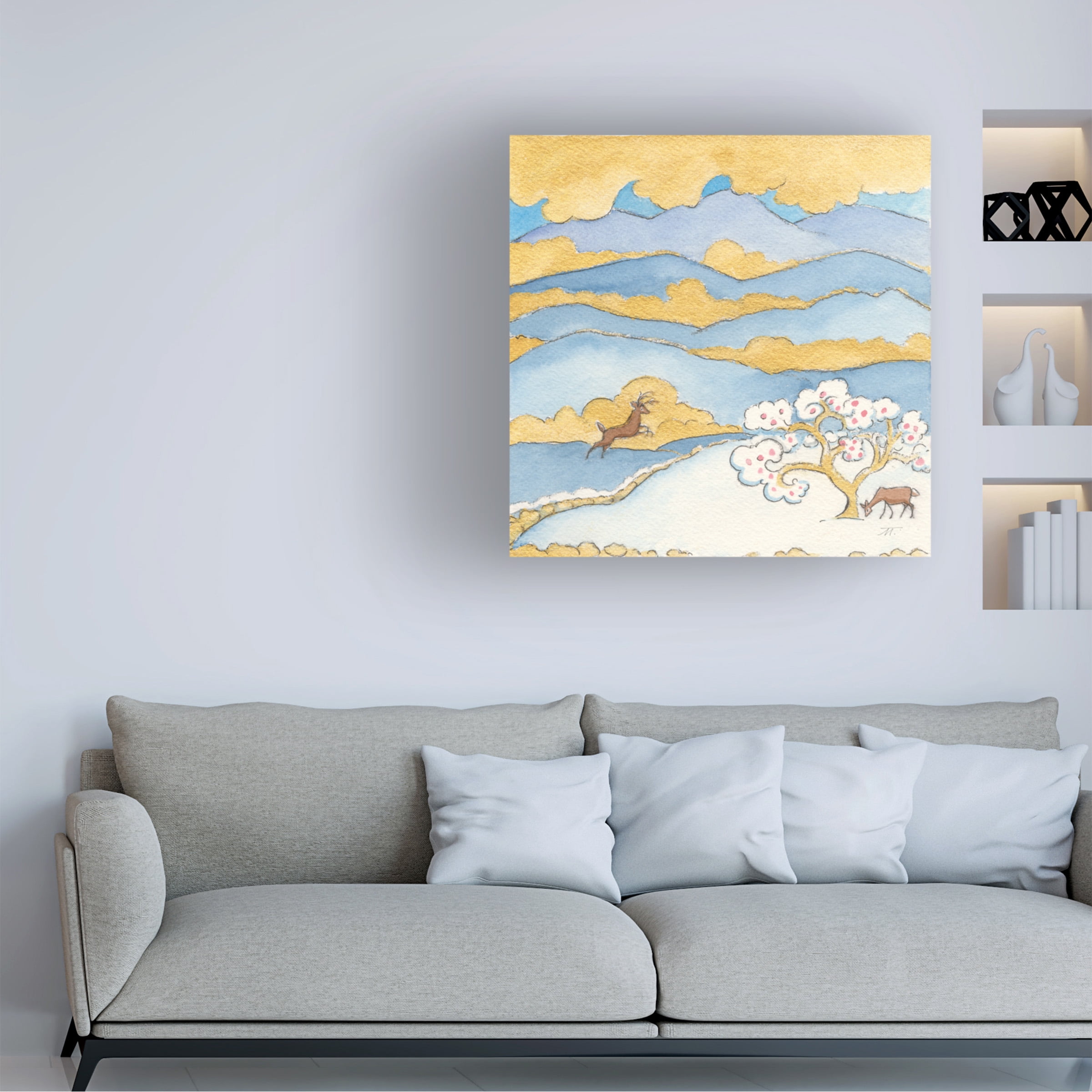 Miranda Thomas 'Riverside VI' Canvas Art