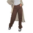 thumbnail image 2 of goowrom Female Jeans, Solid Color High Waist Trousers Close-Fitting Pants, 2 of 10
