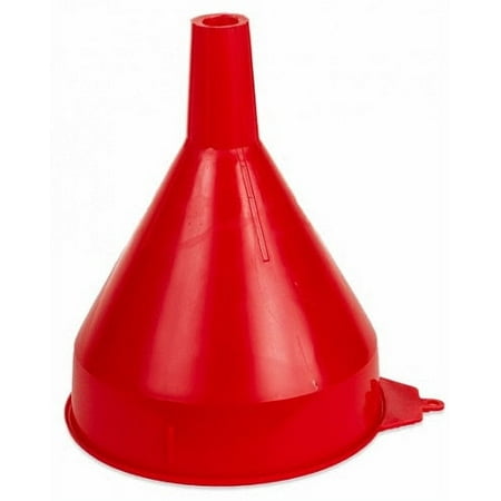 Wirth Co. - 32006-7 - 6-QUART RED POLYETHYLENE FUNNEL WITH SCREEN - (Pack of 1)