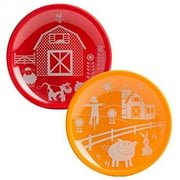 Brinware Glass Dish Set, 2-piece (Barn Yard, One Size)