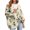 Mint Green, variant on Women's Fashion Long Sleeve Christmas Print V-Neck Button Loose Cardigan Top, Knit Sweater for Casual Outfits and Comfort,Light Green,L
