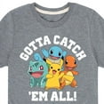 thumbnail image 3 of Pokémon - Gotta Catch Em All Starters - Youth Short Sleeve Graphic T- Shirt, 3 of 5
