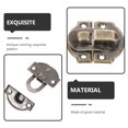 thumbnail image 3 of HAMPPLIES 10Set Box Hinges and Latches Golden Steel for Shop Use box clasp latch, 3 of 5