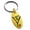 Gold, variant on Stainless Steel Reiki Dumo Tibetan Master Engraved Small Oval Charm Keychain Keyring