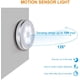 thumbnail image 2 of Paquete de 6 luces con sensor de movimiento a pilas para interior, luces LED para armario, luz nocturna inalámbrica con pilas, apliques de pared adhesivos para despensa, armario, cocina, escaleras, pa, 2 of 5