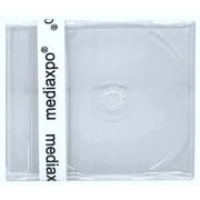 CheckOutStore 10 Slim Import CD-5 Maxi Super Clear CD Jewel Cases J Card European 7.2mm