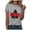 Light Gray, variant on Yammkia Red Shirt Women Womens Canada Day Shirts V Neck Short Sleeve Maple Leaf Flag Patriotic Tops Summer Casual Loose 1st July Canadian T-Shirts(Sky Blue,M)