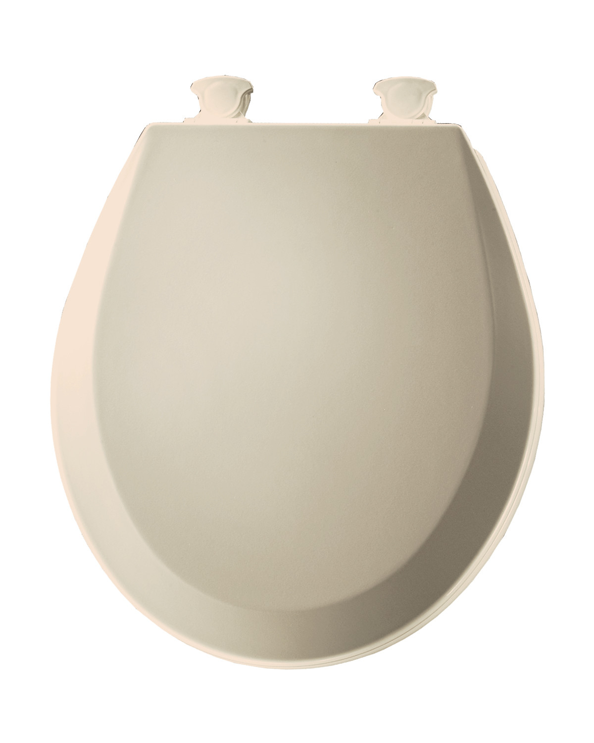 BEMIS 500EC 146 Toilet Seat with Easy Clean & Change Hinges, ROUND