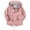 Pink, variant on Eltusu Girls Jackets with Zipper, Waterproof Hooded Windproof Casual Spring Fall Outerwear Pink Size 7-8 T