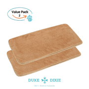 Pet Mat Liners for Carriers Crate Kennel - Cozy Comfy Highly Absorbent Pads - Washable - 2 PACK Of Cozy Bed For Dog Cat