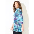 thumbnail image 3 of Catherines Women's Plus Size Print Buttonfront Shirt, 3 of 5