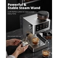 thumbnail image 4 of Máquina de espresso AIRMSEN BCM2308 20 bar con espumador de leche, 4 of 8