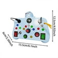 thumbnail image 3 of Dsscvnef Toddler Busy Board with LED Light Baby Sensory Board Light Switches Toys Preschool Learning Educational Travel Navigating Early Book Structural and Education Argumentation in Science Educatio, 3 of 4