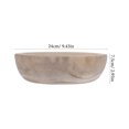 thumbnail image 6 of Storage Tray Jewelry Trays Disc Wood Tray Bracelet Displays for Selling Jewelry Stand Wooden 24.00X24.00X7.50CM, 6 of 6