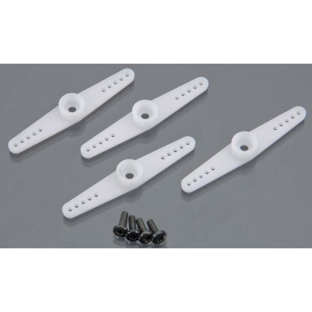 Futaba Systems Servo Horn S3156 Heavy Duty Straight (4), FUTM2002