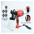 thumbnail image 3 of High Pressure 1000W Paint Sprayer Flow Control Electric Spray Gun Tools 1200ml Flow Control Handheld Airbrush Electric Spray Gun ,Easy to Use, 3 of 6
