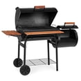 thumbnail image 3 of Char-Griller E1224 Smokin Pro 830 Square Inch Charcoal Grill with Side Fire Box, Black, 3 of 6
