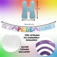 thumbnail image 4 of It’s Pride Honey Rainbow Party Decorations – Rainbow Party Supplies with Fringe Backdrop, Banner – Pride Decorations for Pride Month, Birthday, Photo Booth Props, Pride Decor, Pride Supplies, 4 of 4