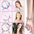 thumbnail image 4 of SHARE SUNSHINE Bracelet Jewelry Making Kit DIY Craft Arts Set with Box Gift for Girls and Women(Rainbow), 4 of 6