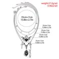 thumbnail image 3 of Colliers Gothiques pour Femmes Collier Ras-du-Cou Étoile Accessoires Étoile Accessoires Halloween, 3 of 5