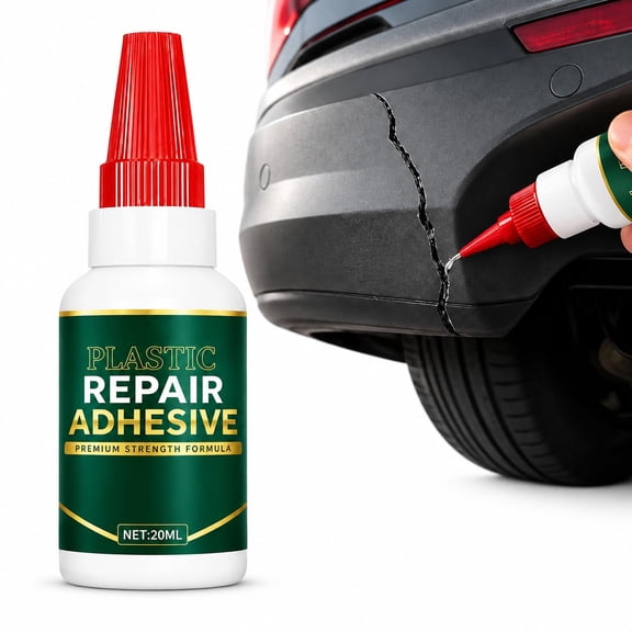 Multi-Purpose Car Bumper Repair Adhesive, Car Bumper Repair Adhesive Car Bumper, Plastic Repair Kit for Automotive Body Panels, Exterior Trim Sealant