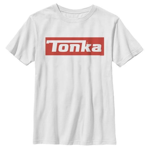Boy's Tonka Classic Logo Graphic Tee White X Small