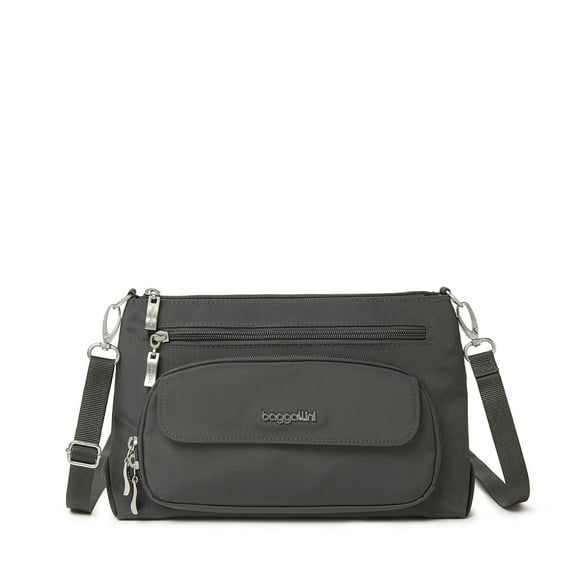 Bolso Baggallini Original para uso diario, color carbón, para mujer