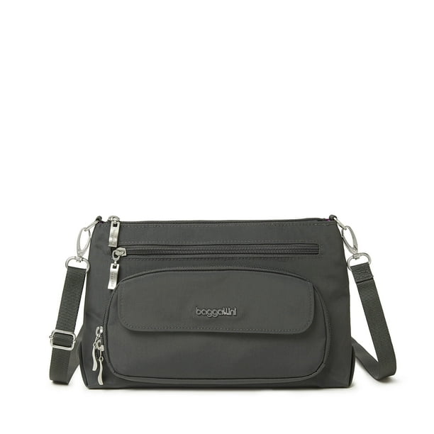 Bolso Baggallini Original para uso diario, color carbón, para mujer