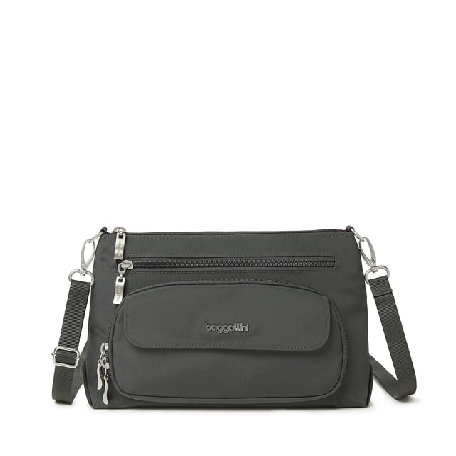 Bolso Baggallini Original para uso diario, color carbón, para mujer