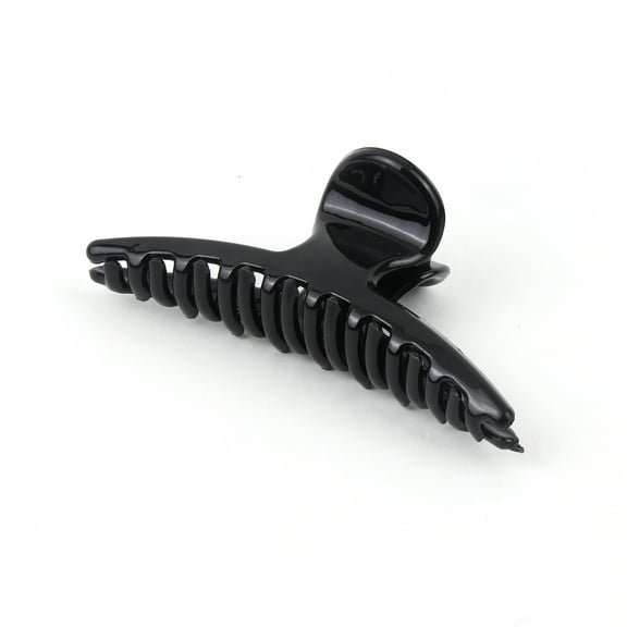 6 PC Black Color Medium Claw Clip : the Ultimate in Hair Styling! Clips Girl Brand