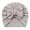 Grey, variant on FAOWME Toddler Baby Boys Girls Cap Beanie Bowknot Elastics Turban Hat Beige One Size