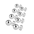 thumbnail image 1 of Pendientes de perno prisionero Hugo Acero inoxidable 4 pares, 1 of 9