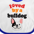 thumbnail image 4 of Inktastic French Bulldog Boys or Girls Baby Bib, 4 of 4