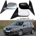thumbnail image 2 of Conjunto de espejo retrovisor lateral para puerta exterior de automóvil para MAZDA 3 BK M3 2006-2012 con ajuste eléctrico, espejo plegable eléctrico, 2 of 5