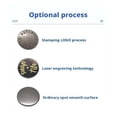thumbnail image 5 of 100PCS Solid Copper Metal Buttons - 503 Four-Prong Snap Fasteners Concealed Face Buttons, 5 of 5