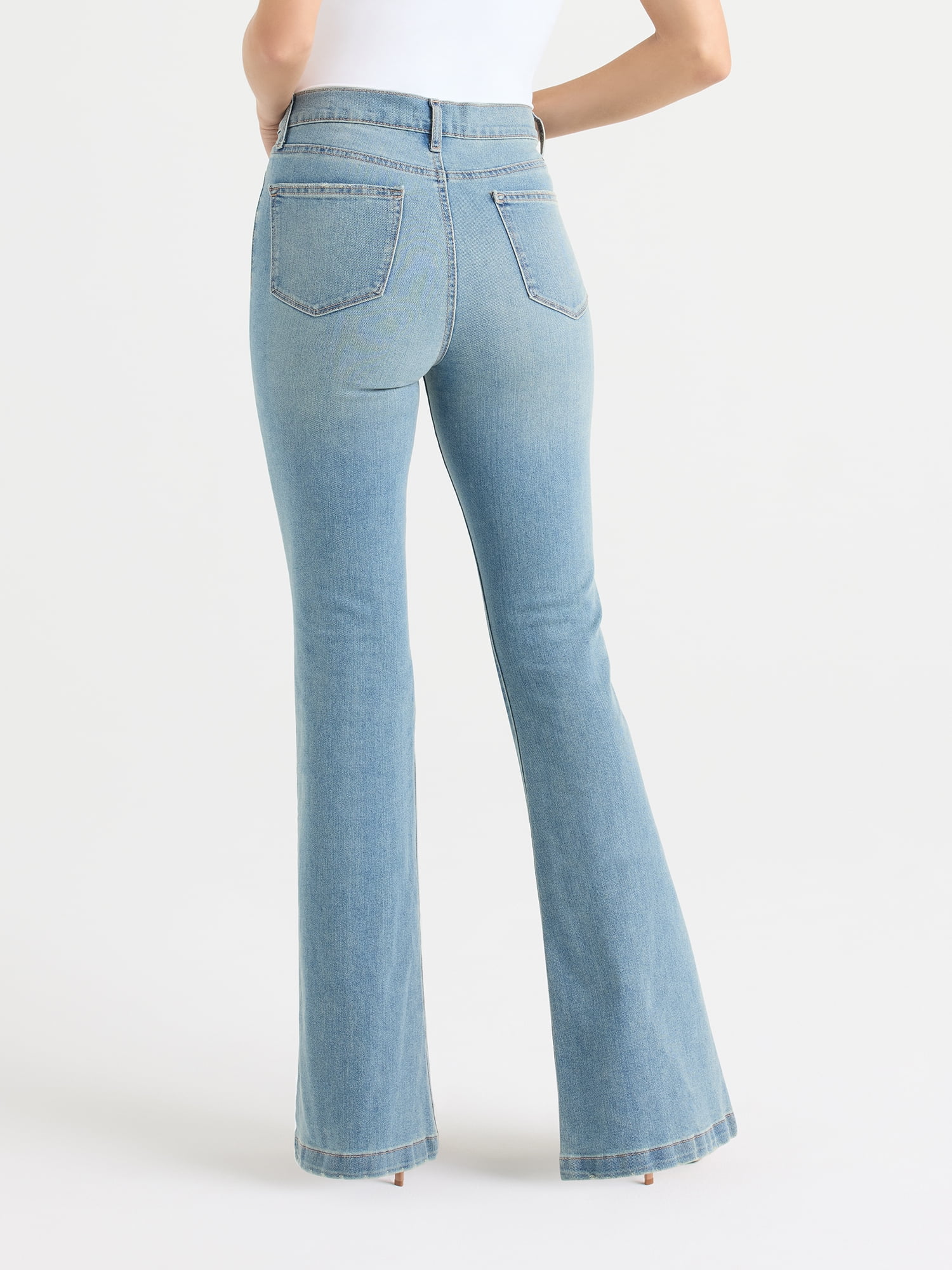 Sofia by Sofia Vergara Women's Melisa High Rise Flare Jeans, 30.5" Inseam, Sizes 0-20