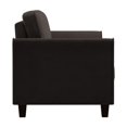 thumbnail image 4 of LifeStyle Solutions New Haven Loveseat in Coffee Microfiber Upholstery, 4 of 9