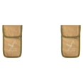 thumbnail image 2 of yingyy 1/2/3/5 Sac de Piquets de Tente Extérieure Sac de Rangement Multifonctions Clous Oxford Tissu Extérieur Voyage Équipement de Randonnée Accessoires Kaki / S 2PCS, 2 of 6