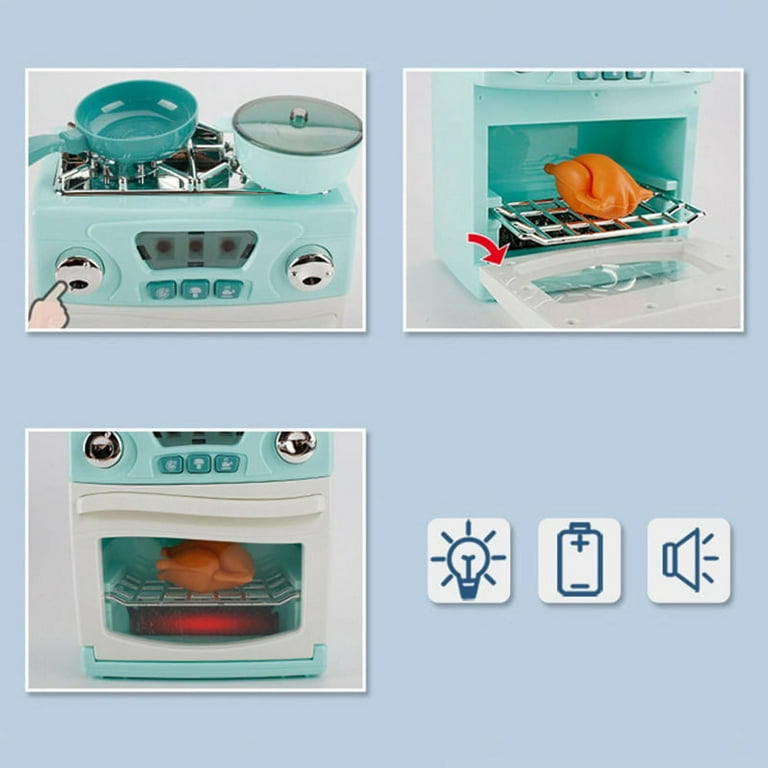 1Pc Children's Make-believe Toy Electric Oven Funny Kids Play House Toy