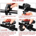 thumbnail image 5 of Luz de bicicleta, potente 2400 lúmenes, 4400mah, luz delantera para bicicleta, lámpara LED recargable USB, 4 modos de luz, impermeable Ip65 para acampar Feliz Sencillez, 5 of 5